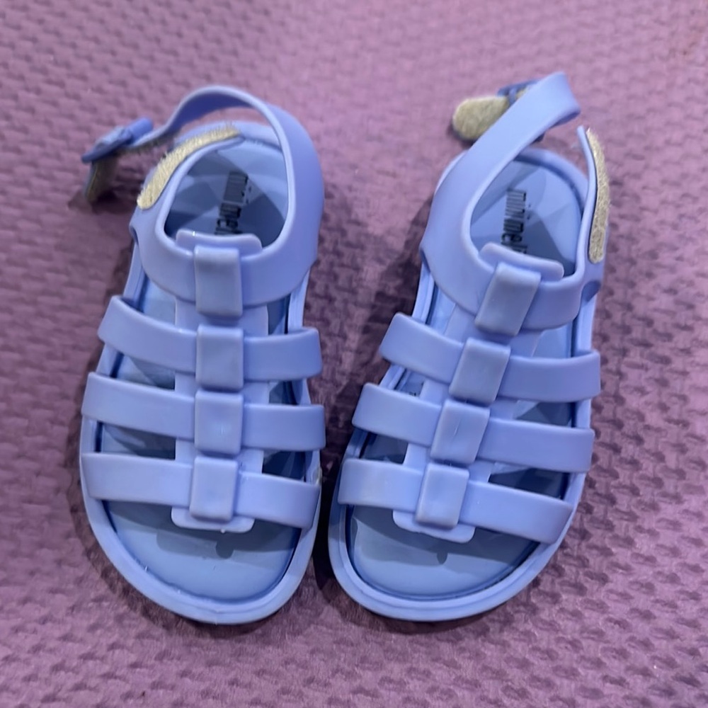Mini Melissa Purple Sandals